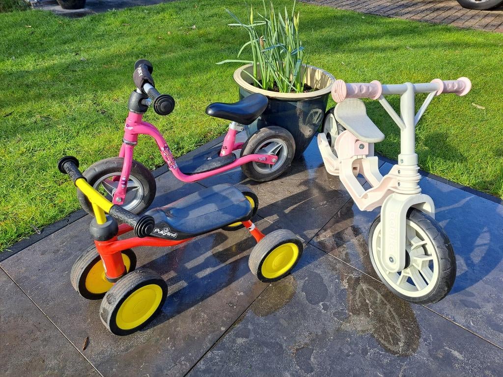 Loopfietsen - Los te koop - Puky, Pukylino, Bobike, Kinderen en Baby's, Speelgoed | Buiten | Voertuigen en Loopfietsen, Ophalen