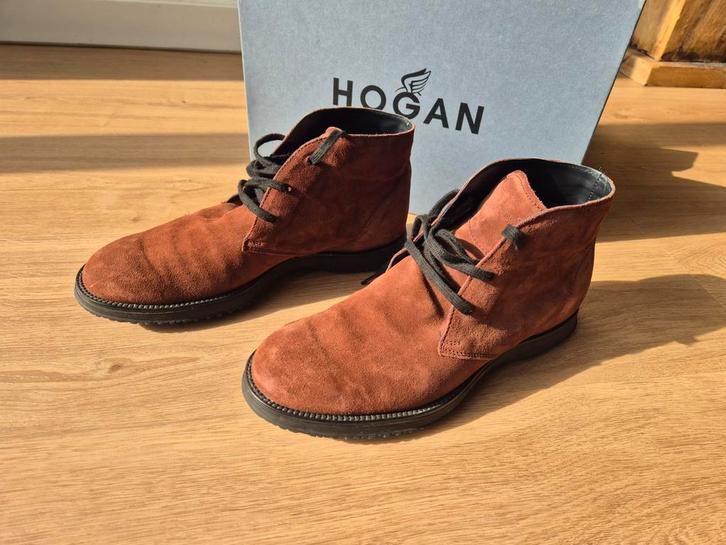 Hogan halfhoge schoenen bruin maat 41, Kleding | Heren, Schoenen, Gedragen, Boots, Bruin, Ophalen of Verzenden