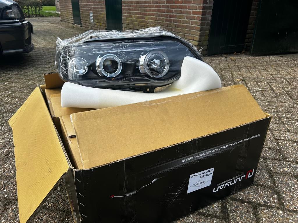 Koplampen angel eyes bmw E53 x5 halogeen, Ophalen of Verzenden, Nieuw, BMW