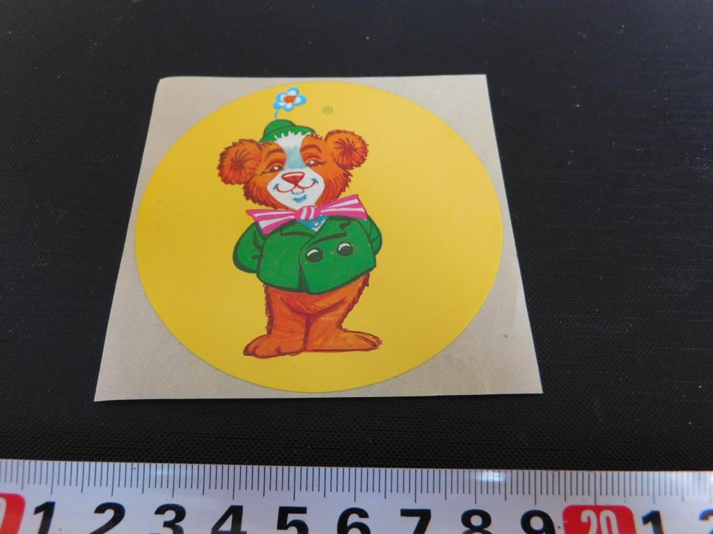 sticker beer Look O Look rond *, Verzamelen, Ophalen, Zo goed als nieuw