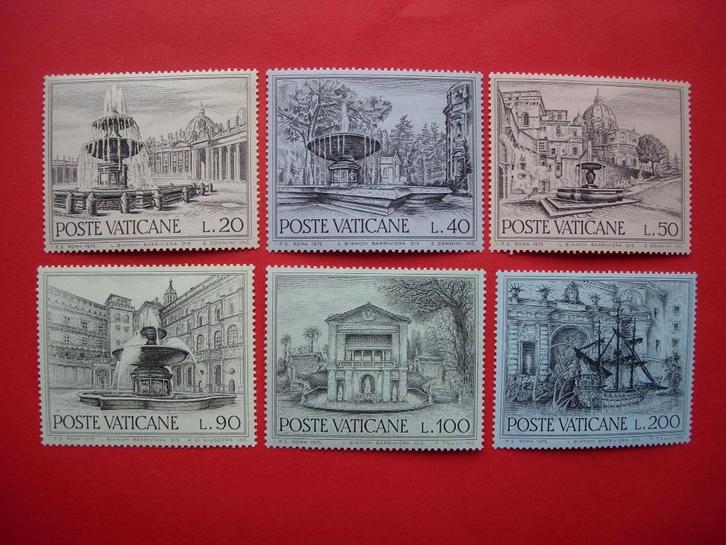 Vaticaanstad 1975 Europees Monumentenjaar, Postzegels en Munten, Postzegels | Europa | Overig, Postfris, Overige landen, Verzenden