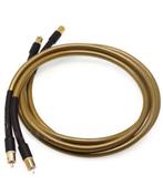 Hoogwaardige RCA interlink kabel 1 meter, Ophalen of Verzenden, Zo goed als nieuw, Minder dan 2 meter, Interlink-kabel