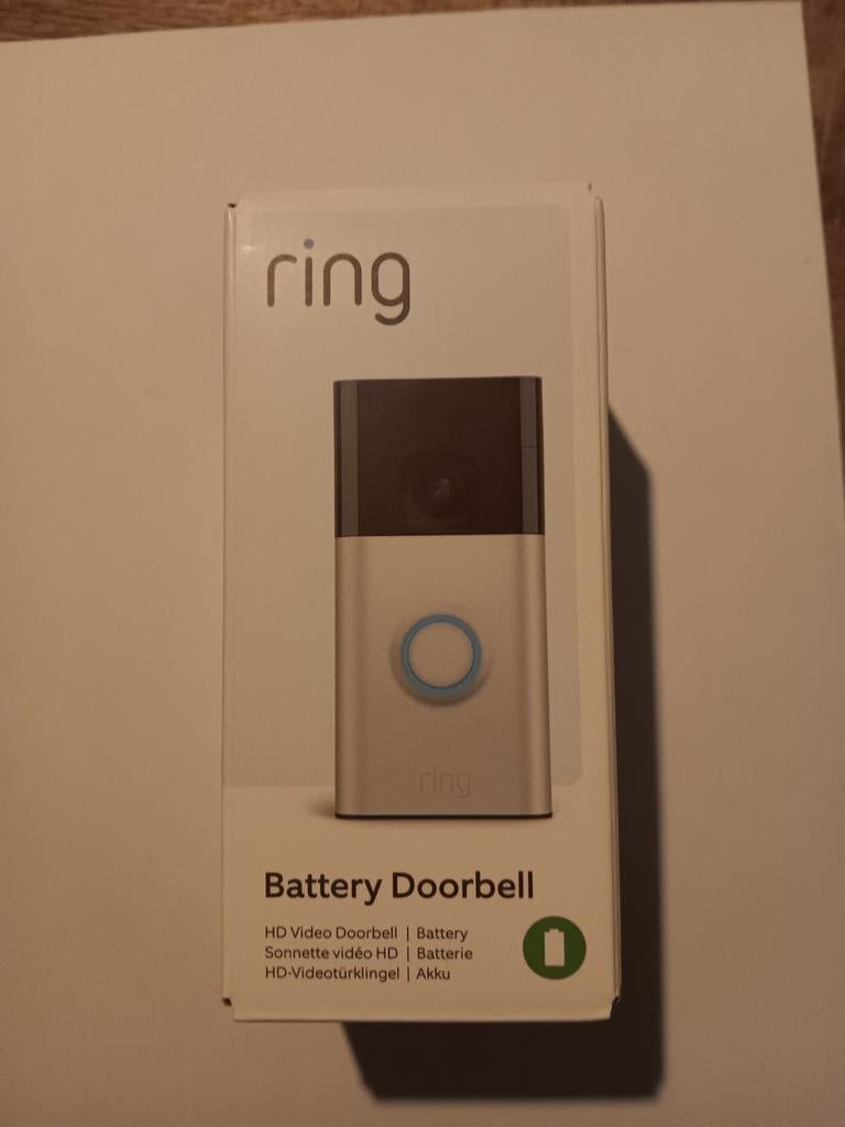 Ring deurbel en buitencamera op batterij nieuw in verpakking, Ophalen, Nieuw