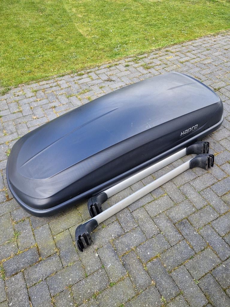 Dakkoffer hapro & renault dragers, Auto diversen, Dakkoffers, Ophalen, Zo goed als nieuw