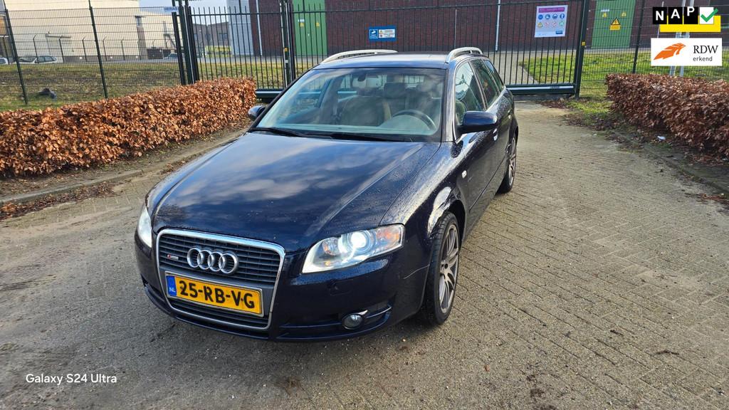 Audi A4 Avant 2.0 TFSI XENON NAP NL AUTO!, Auto's, Audi, Gebruikt, 4 cilinders, 1984 cc, Blauw