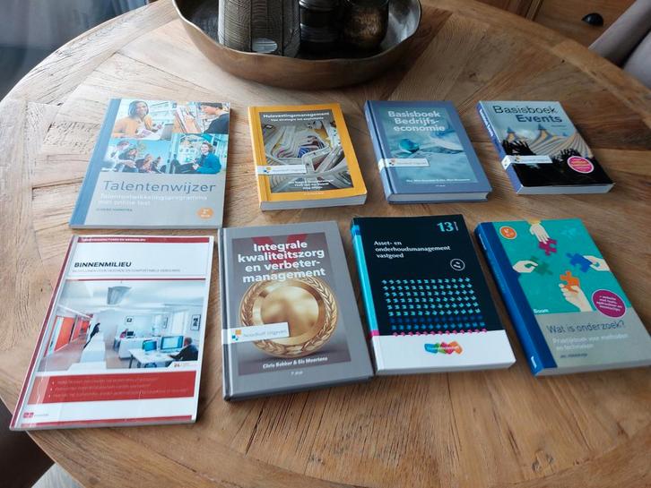 HBO Boeken Facility Management 7 stuks, Boeken, Economie, Management en Marketing, Zo goed als nieuw, Economie en Marketing, Ophalen of Verzenden