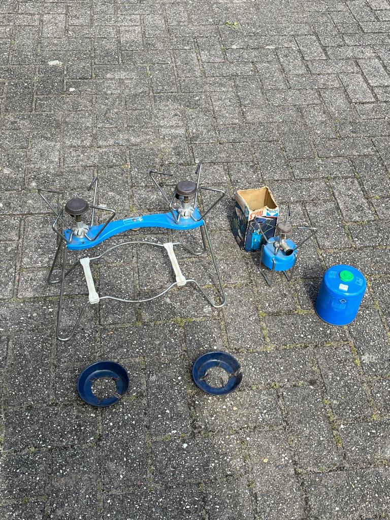 Camping gasstel te koop, Caravans en Kamperen, Kampeeraccessoires, Ophalen, Gebruikt