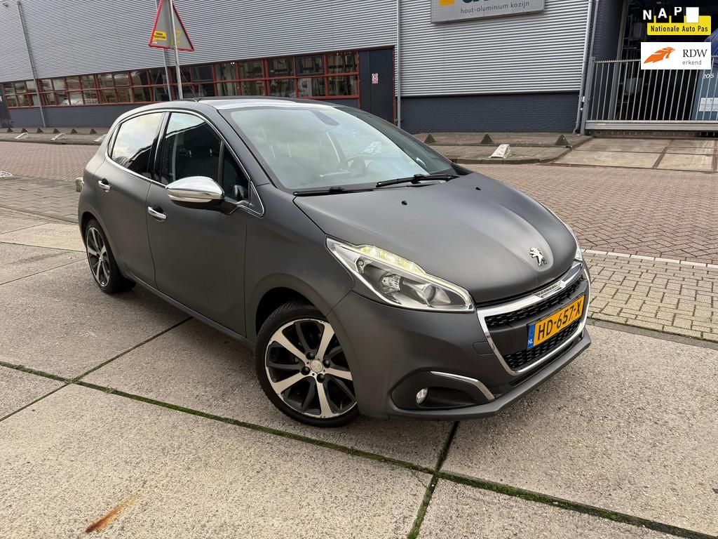Peugeot 208 1.2 PureTech Première GLAS DAK CLIMA VOL Optie, Auto's, Peugeot, Voorwielaandrijving, 40 €/maand, Euro 6, Origineel Nederlands
