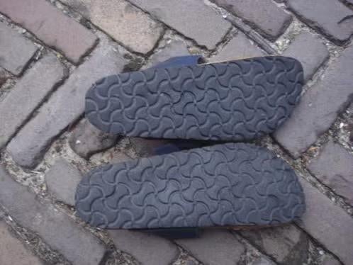 BIRKENSTOCK RAMSES BLAUW 38 NU GRATIS VERZENDING PER POST, Slippers, Nieuw, Birkenstock 38, Verzenden