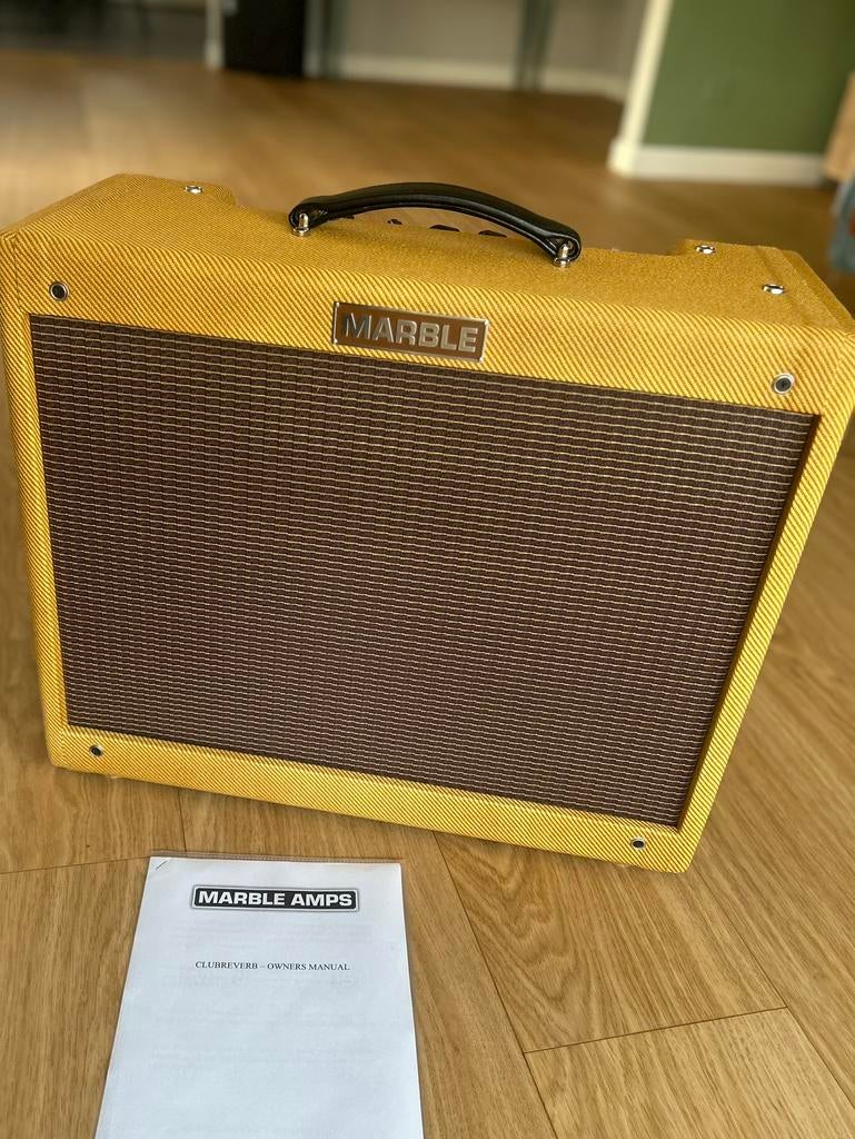 Marble Club Reverb Clubreverb met Weber Classic Alnico, Muziek en Instrumenten, Ophalen, Zo goed als nieuw, Minder dan 50 watt