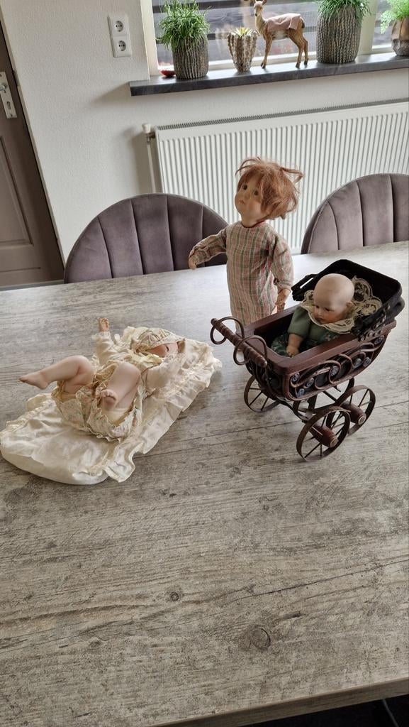 Porseleinen poppen ! Samen of appart., Verzamelen, Ophalen, Zo goed als nieuw, Pop