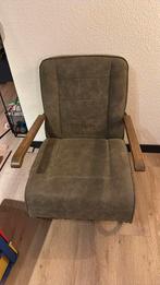Groene stoel Leen Bakker, Ophalen, Zo goed als nieuw, 75 tot 100 cm, 50 tot 75 cm