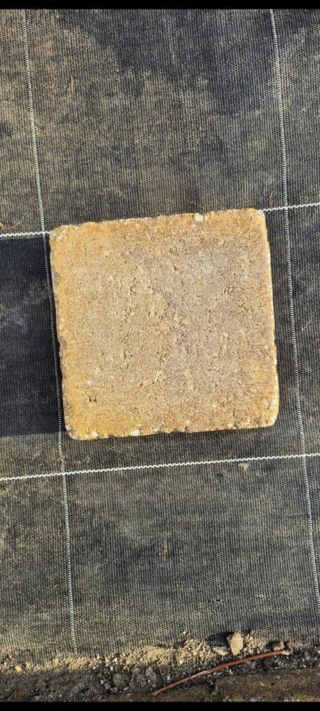 Gratis tegels 20x20x5 cm, circa 50 m2, Tuin en Terras, Tegels en Klinkers, Ophalen of Verzenden, Gebruikt, Beton, Terrastegels