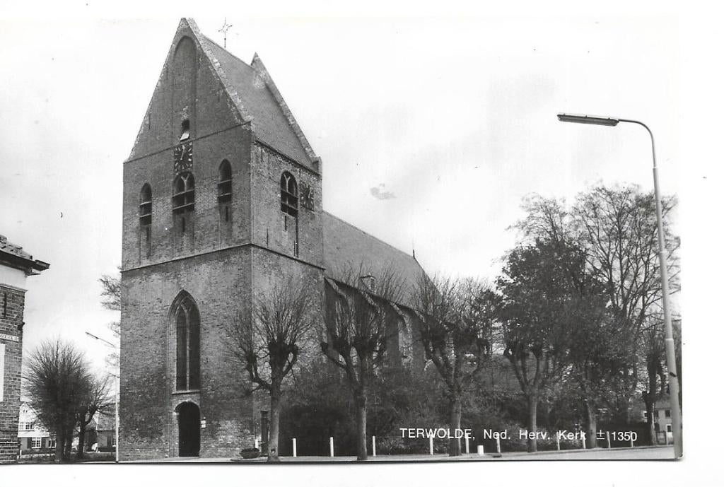 T24 Terwolde  Ned Herv Kerk, Verzenden, 1960 tot 1980, Ongelopen, Gelderland