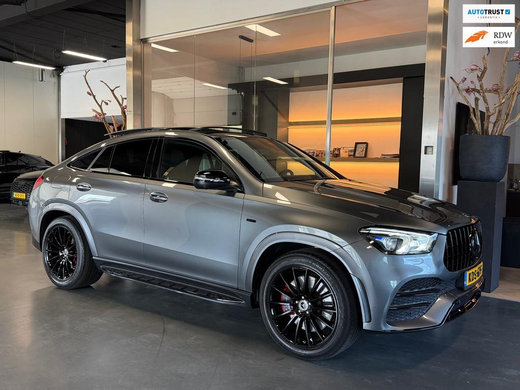 Mercedes-Benz GLE-klasse Coupé 350 e 4MATIC Amg night Pano, Gebruikt, 4 cilinders, 2525 kg, Bedrijf