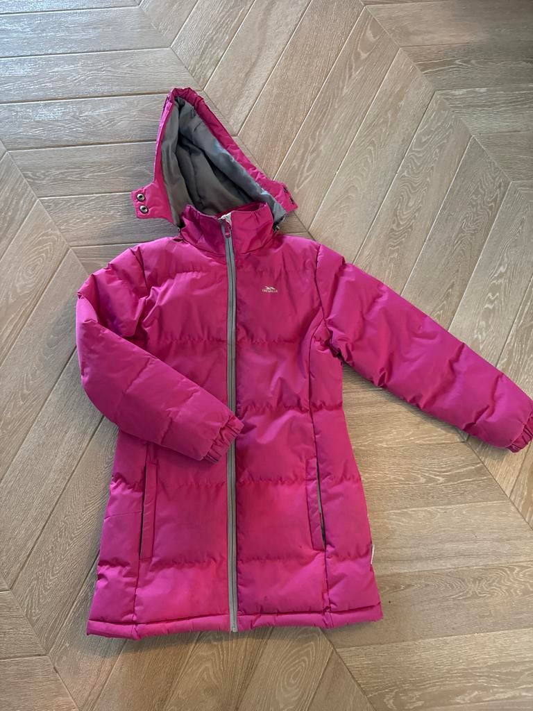 Trespass Roze Winterjas voor Meisjes - Maat  134/140, Ophalen of Verzenden, Zo goed als nieuw, Meisje