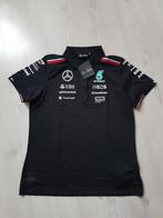 Mercedes AMG sport polo in size med/large, Kleding | Heren, Ophalen of Verzenden, Zo goed als nieuw, Maat 52/54 (L), Zwart