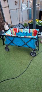 Opvouwbare bolderkar - Ideaal voor strand en tuin, Ophalen, Opvouwbaar, Gebruikt