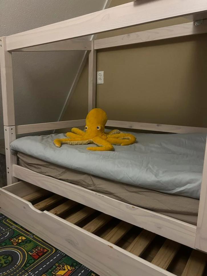 Bedhuis 90x200, Ophalen, 85 tot 100 cm, Gebruikt, Lattenbodem