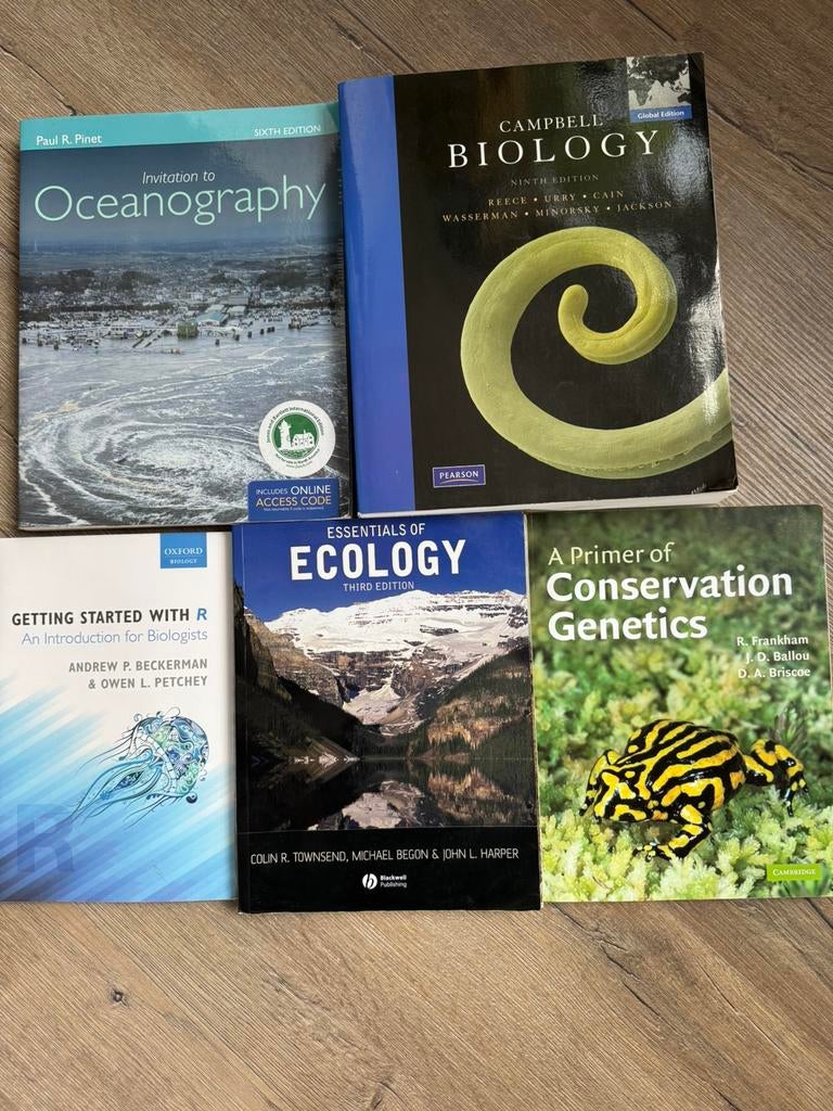 Verschillende boeken: studie, lees, natuur en architectuur, Ophalen of Verzenden, Gelezen, Natuur algemeen