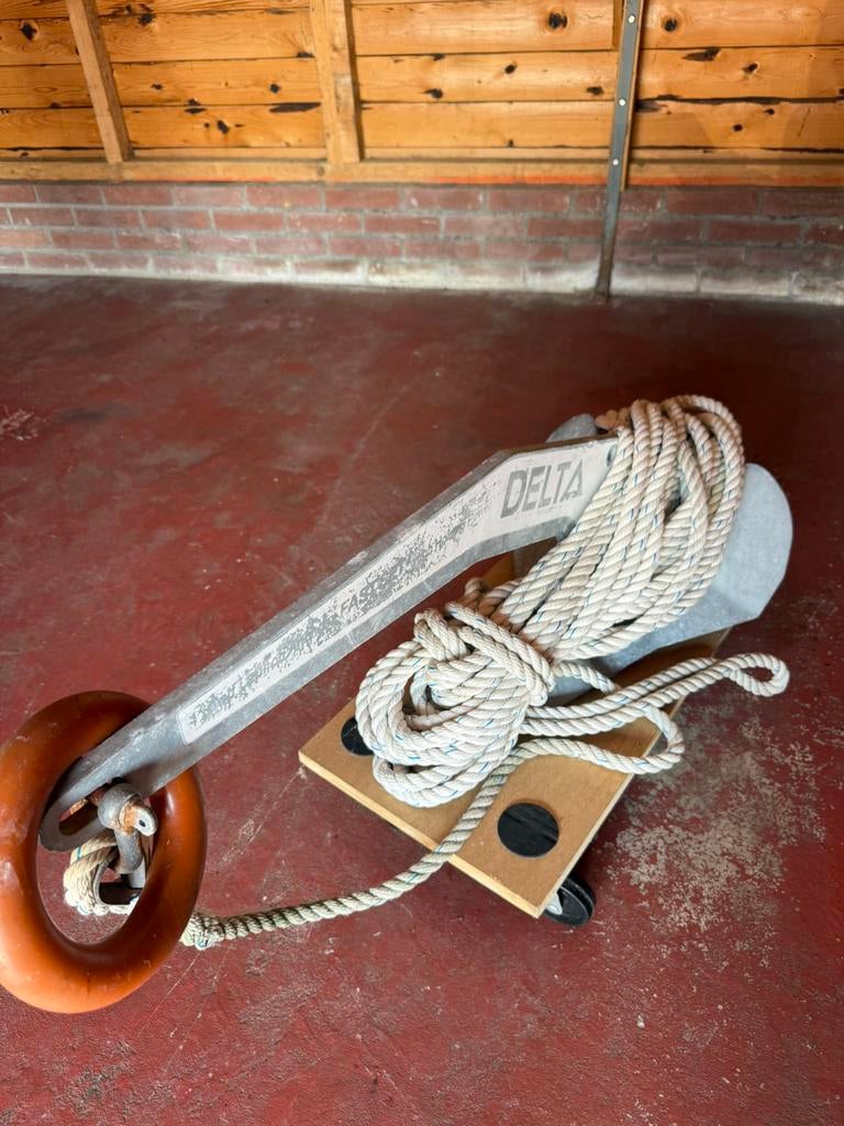 Lewmar Delta Anker 16kg, Watersport en Boten, Ophalen, Zo goed als nieuw