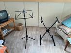 Muziekblad standaard en keyboard standaard, Muziek en Instrumenten, Ophalen of Verzenden, Zo goed als nieuw, Muziekstandaard, Keyboard of Synthesizer