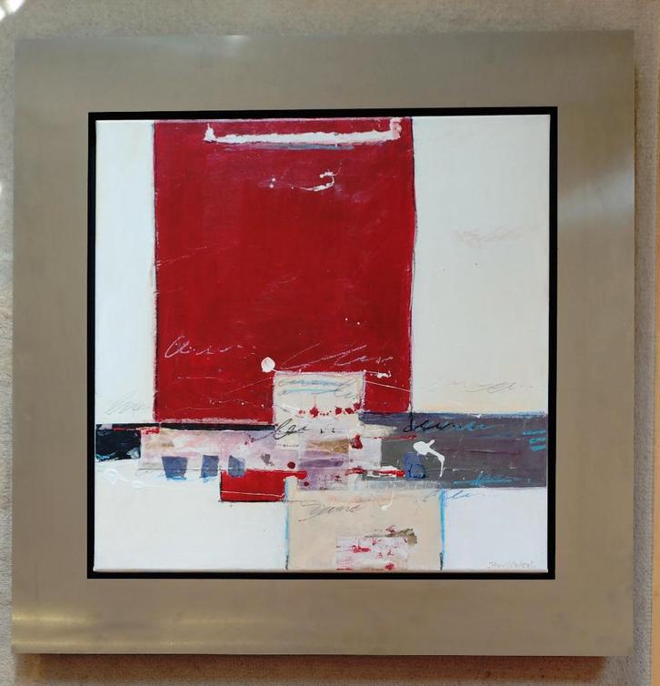 = Ron van der Werf (geb 1958) = abstract =, Antiek en Kunst, Kunst | Schilderijen | Abstract, Ophalen