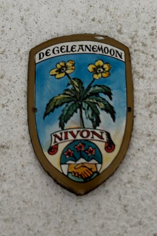 Wandelstok schildje, Ophalen of Verzenden, Zo goed als nieuw, Overige onderwerpen