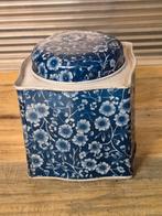 Blauw/wit blik, Verzamelen, Blikken, Ophalen of Verzenden, Gebruikt, Overige