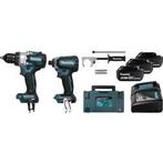 Te Koop Makita DLX2418TJ 18V Combiset voor zwaardere klussen, Ophalen of Verzenden, Nieuw