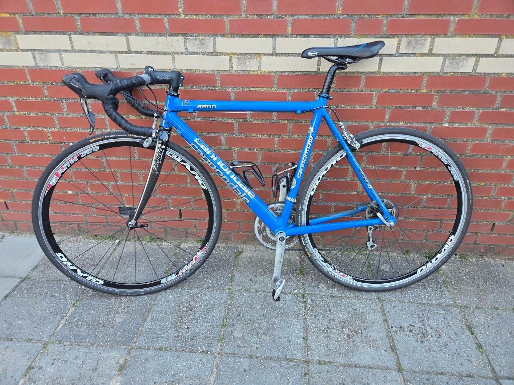 Racefiets Cannondale CAAD4 R800 Blauw, 28 inch, Gebruikt, 49 tot 53 cm, Meer dan 20 versnellingen