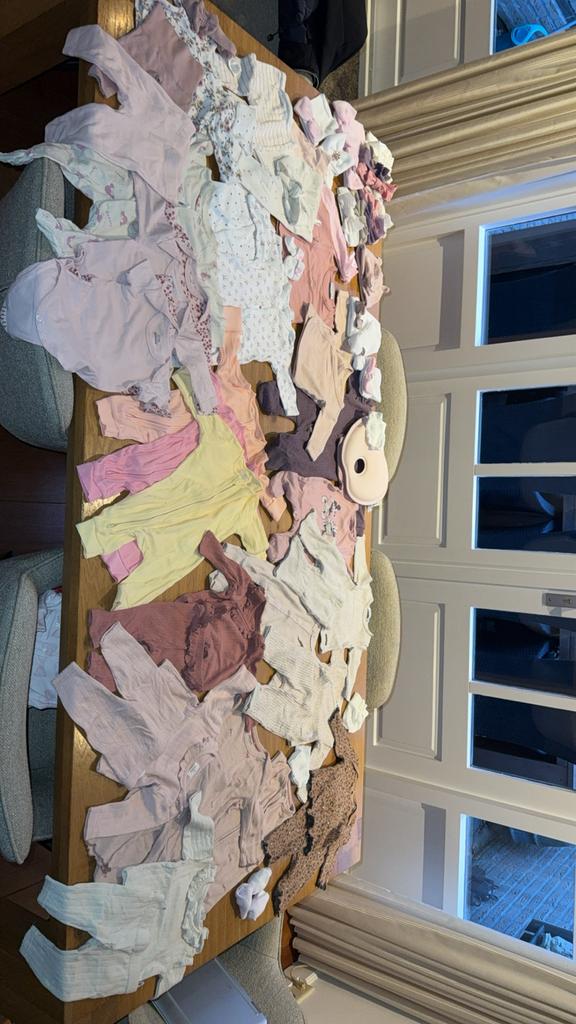 Babykleding pakket meisje maat 50/56, Kinderen en Baby's, Babykleding | Baby-kledingpakketten, Ophalen of Verzenden, Zo goed als nieuw