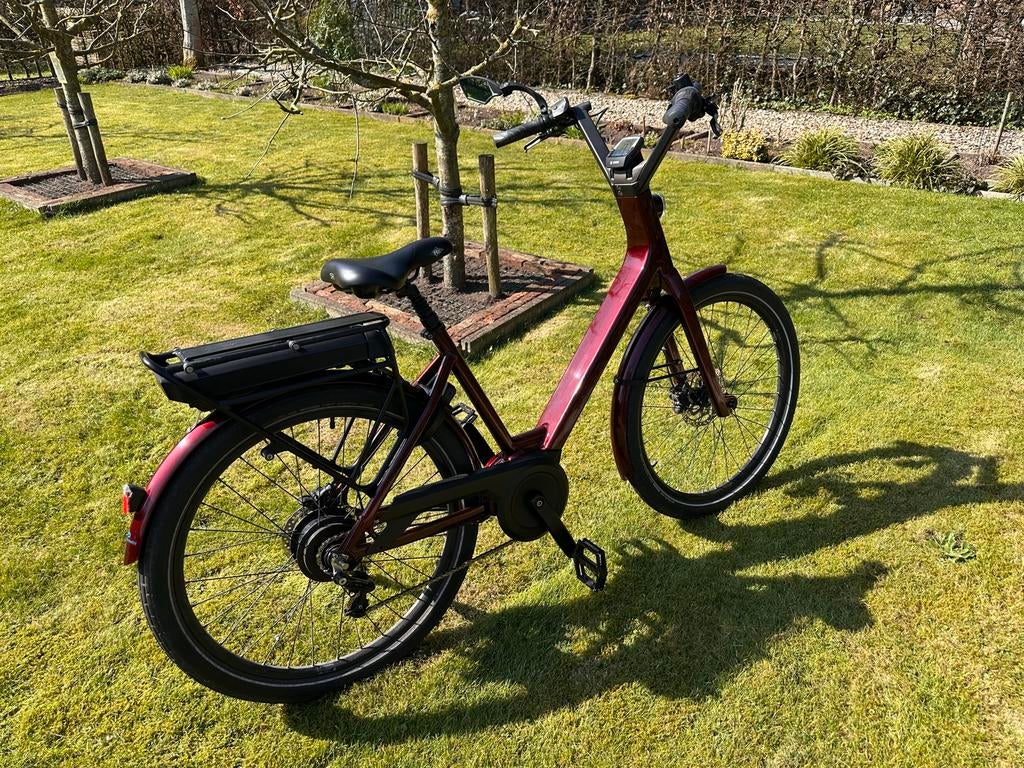 Moustache elektrische stadsfiets., Ophalen of Verzenden, Zo goed als nieuw, Moustache, 51 tot 55 cm