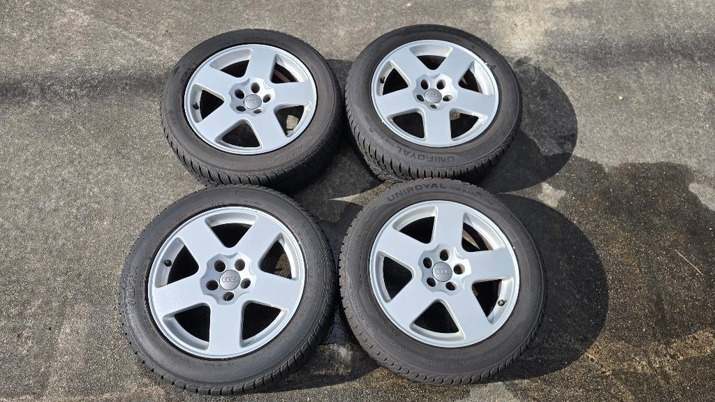 Audi TT Mk1 velgen origineel 16" + All season banden, Auto-onderdelen, Banden en Velgen, Ophalen, Gebruikt, Velg(en), 16 inch