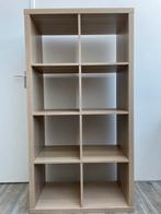 IKEA Kallax kast 2x4 eikeneffect - Zo goed als nieuw, Ophalen, Met plank(en), 100 tot 150 cm, 50 tot 100 cm