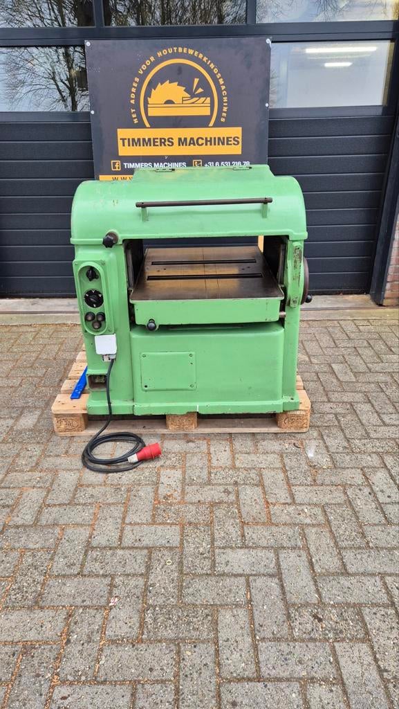 Hofmann vandiktebank 610mm twee snelheden + onderrollen, Ophalen of Verzenden