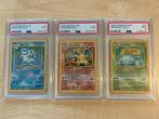 base set big trio psa 9, Ophalen, Zo goed als nieuw, Foil