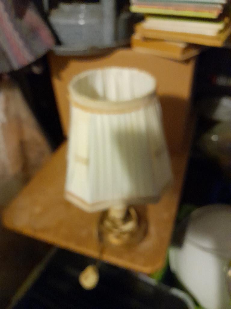 oud lampje, Ophalen