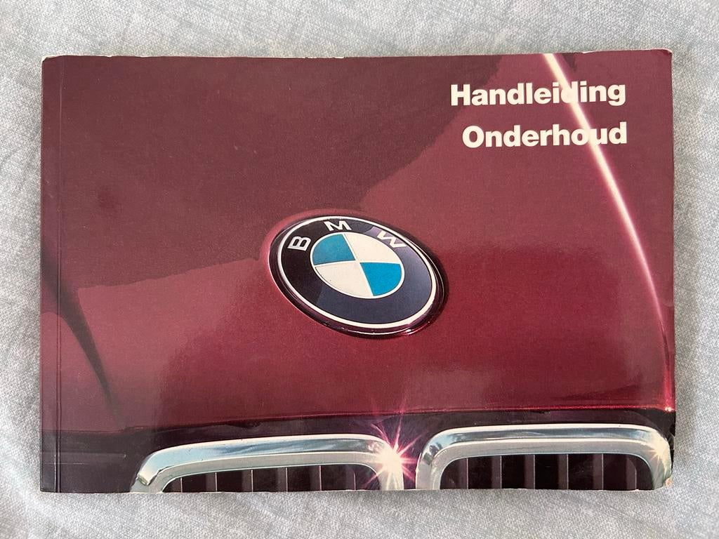 BMW 3 Serie Handleiding Onderhoud Origineel Nederlands 1984, Auto diversen, Handleidingen en Instructieboekjes, Ophalen of Verzenden