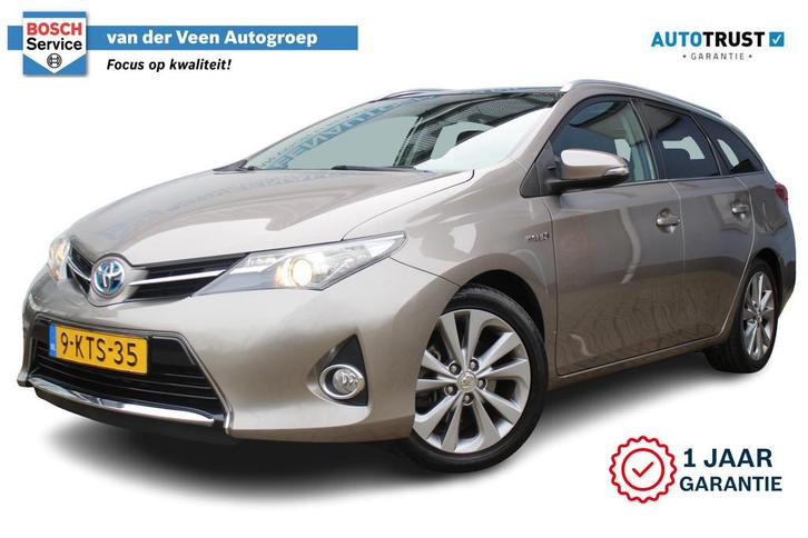 Toyota Auris Touring Sports 1.8 Hybrid Lease | Incl. 12 maan, Auto's, Toyota, Bedrijf, Te koop, Auris, ABS, Achteruitrijcamera