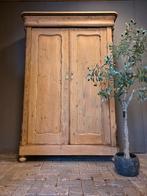 Grote biedermeier linnenkast kledingkast bezorgen mogelijk, Ophalen of Verzenden