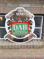 DAB Dortmunder Actien Brauerei Emaille Reclamebord, Ophalen of Verzenden, Gebruikt, Reclamebord, Plaat of Schild, Overige merken