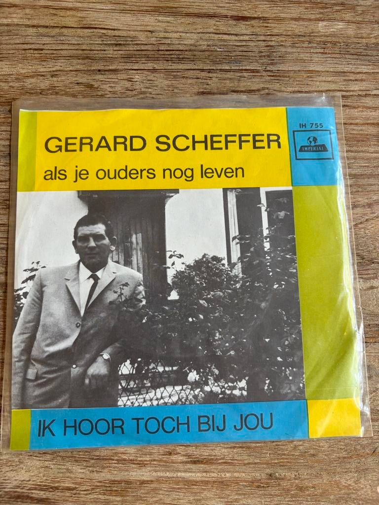 Gerard Scheffer - Als Je Ouders Nog Leven, Gebruikt, 7 inch, Levenslied of Smartlap, 1960 - 1969
