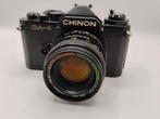 Chinon CA-4 met Chinon 50mm f1.7 lens, Ophalen, Gebruikt, Spiegelreflex, Overige Merken