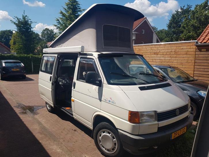 VW T4 California Westfalia originele camper met hefdak, Caravans en Kamperen, Campers, Particulier, tot en met 4, Buscamper of Camperbus
