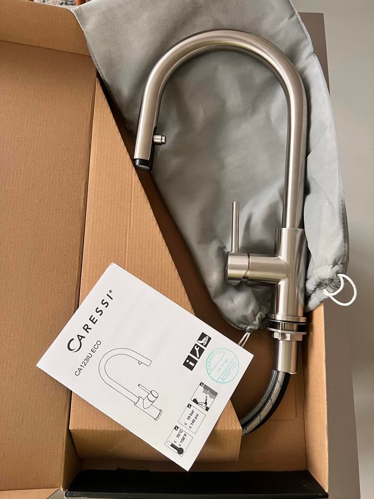 Nieuwe Caressi CA123IU ECO Keukenkraan, Ophalen, Minder dan 50 cm, Nieuw, Minder dan 25 cm