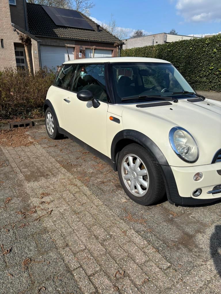 Mini 1.6 16V ONE 2006 Wit Panoramadak NAP, Auto's, Mini, Particulier, Benzine, D, Hatchback, Handgeschakeld, Origineel Nederlands