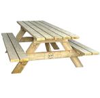 Picknicktafel 250cm NIEUW! Gratis Bezorging!, Ophalen, Nieuw, Rechthoekig, Hout