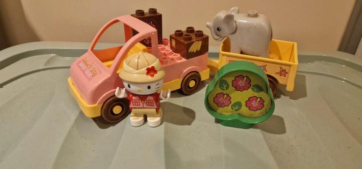 Hello Kitty Duplo Safari Set - Compleet, Kinderen en Baby's, Speelgoed | Duplo en Lego, Gebruikt, Complete set, Ophalen of Verzenden