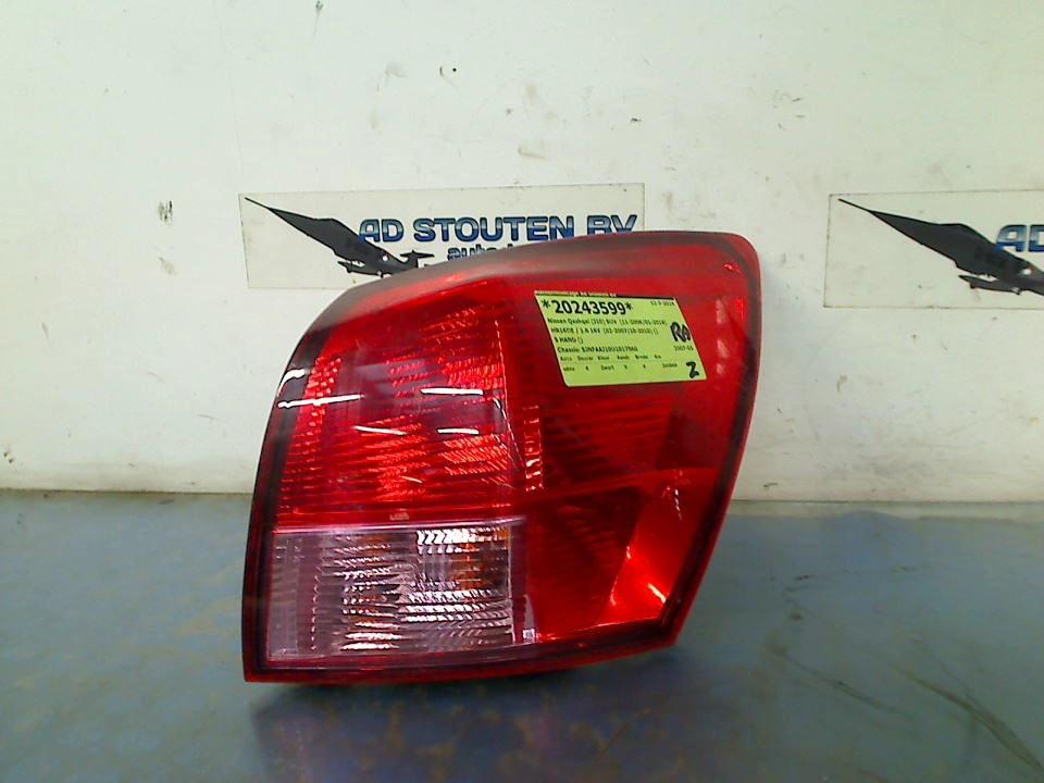 Achterlicht Rechts Nissan Qashqai (J10) 2007 89071064, Gebruikt, Germany@nissan-services.eu, Kronenweg 38, Wesseling 50389, , Duitsland